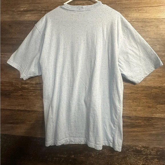 Carhartt Light Blue Short Sleeve Tshirt with Pocket - Picture 4 of 5